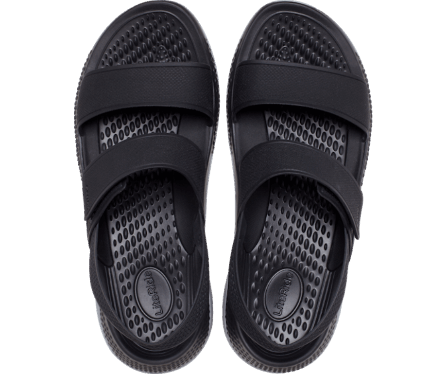 Crocs Dame Literide 360 ​​sandal Sort